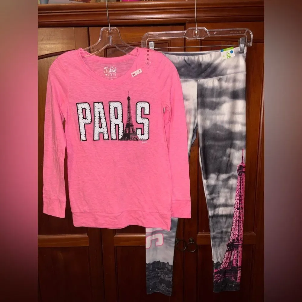 Justice Pink Paris Set #1235/1236